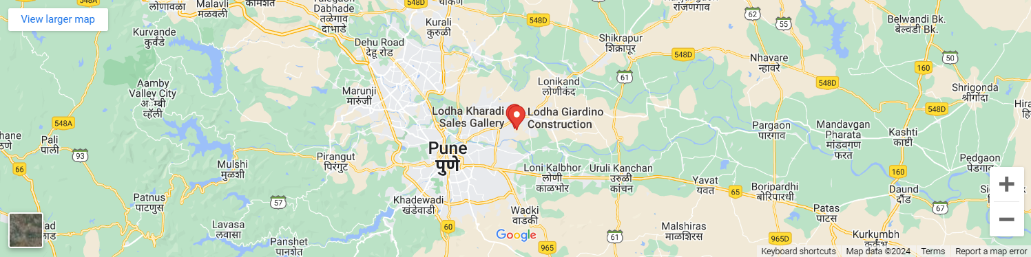 Lodha Giardino Location